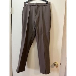 Woman’s Dress Pants Brown Size L(US Size 6) From Japan Style Note Elastic Waist